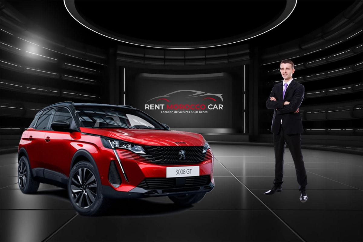 Location Peugeot 3008 Casablanca